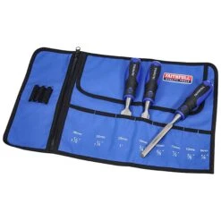 Faithfull 8 Pocket Chisel Roll FAICR8 -Outlet The Build Edge Store 0105448 700