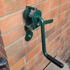 DeVielle Traditional Clothesline Winder Set 30 Metre & Fixings -Outlet The Build Edge Store 0105919 700