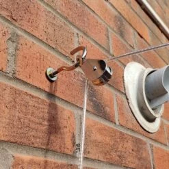 DeVielle Traditional Clothesline Winder Set 30 Metre & Fixings -Outlet The Build Edge Store 0105920 700