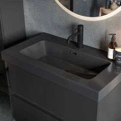 B2L Contrast Wall Hung 2 Drawer Unit -Outlet The Build Edge Store 0106390 700