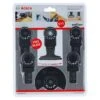Bosch 6 Piece Starlock Multi-Tool Blade Cutter Set 2 608 664 677