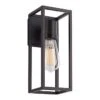 B2L Border Matt Black Wall Light