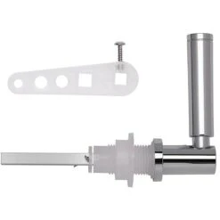 Croydex Contemporary Chrome Toilet Cistern Lever Handle -Outlet The Build Edge Store 0106897 700