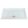 Phoenix X-Stone Gloss White Shower Tray