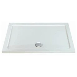 Phoenix X-Stone Gloss White Shower Tray