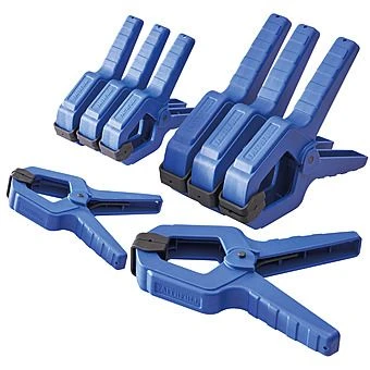 Faithfull 8 Piece Spring Clamps Set 1 Faithfull 8 Piece Spring Clamps Set