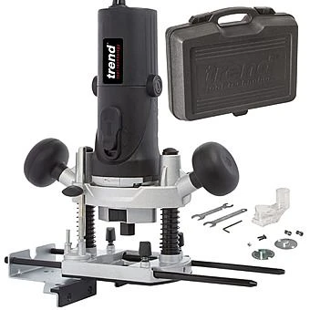 Trend T4EK/T4ELK Variable Speed 1/4" Plunge Router 1 Trend T4EK/T4ELK Variable Speed 1/4" Plunge Router
