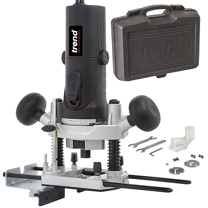 Trend T4EK/T4ELK Variable Speed 1/4" Plunge Router 2 Trend T4EK/T4ELK Variable Speed 1/4" Plunge Router - Image 2