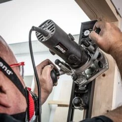 Trend T4EK/T4ELK Variable Speed 1/4" Plunge Router 7 Trend T4EK/T4ELK Variable Speed 1/4" Plunge Router -Outlet The Build Edge Store 0107236 700