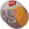 Makita D-74815-5 5 Pack 76mm Inox Cut Off Wheels For Stainless Steel Metal (Fits DMC300)