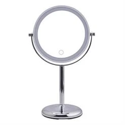 Iris Chrome LED USB Vanity Mirror
